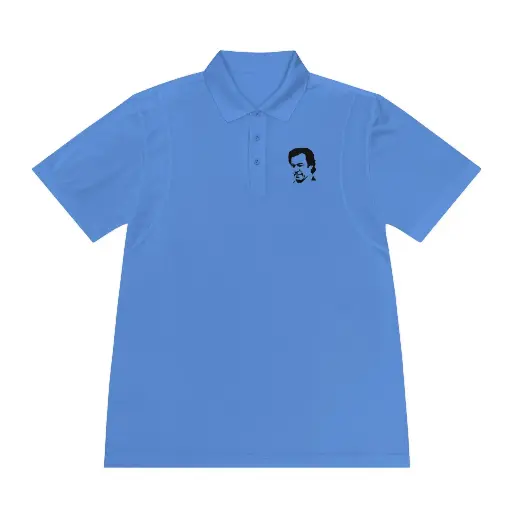 The Imran Khan white polo t-shirt: